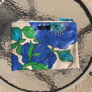 Kate Spade makeup bag. Floral print